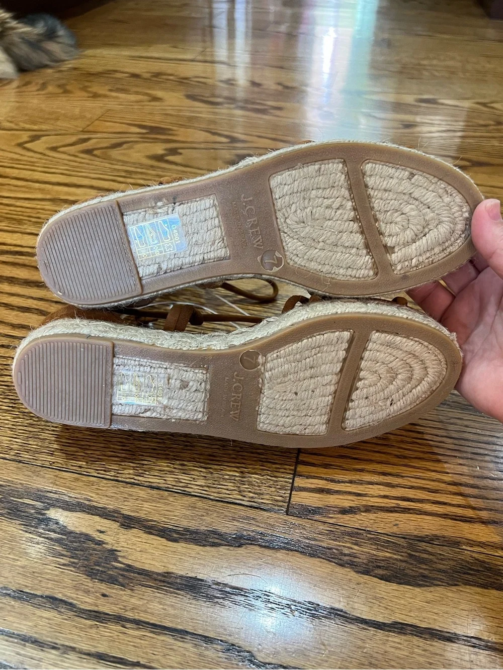 J. Crew cree suede